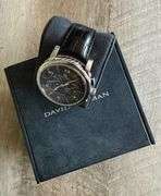 Stunning David Yurman Classic 46mm Automatic Gray Dial Chronograph watch