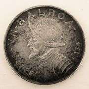 1934 Panama 1 Balboa 900 Silver Coin