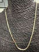 Gold Plated 925 Sterling Silver 2mm Cardano Box Chain Link Italy Necklace 18"
