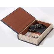 Vintage Style Book Storage Box with Hidden Compartment