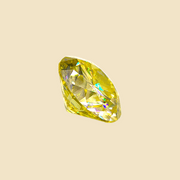 Huge 8 Ct Sparkling Yellow Fire Moissanite Emerald Cut Solitaire