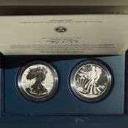American Eagle West Point 2 Coin 2013 Silver Set