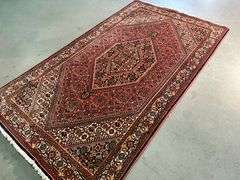 Fine Authentic Bidjar Iron Rug 4x6