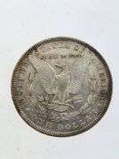 1884 Morgan Silver Dollar, Cleaned