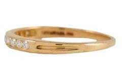 Tiffany & Co. 0.30ctw Diamond Channel Set Band Ring in 18K