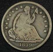 1839-O Seated Liberty Half Dime Early New Orleans Silver Coin