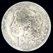 1899-O Morgan Silver Dollar