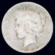1922-D Peace Silver Dollar