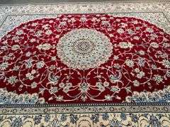 Fine Genuine Silk&Wool Persian Nain 8x12