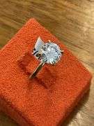 BRAND NEW Ladies 14K White Gold Round Brilliant Diamond Solitaire Engagement Ring