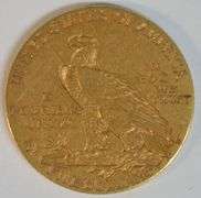 Collectible 1911-P US $5 Indian Gold Piece