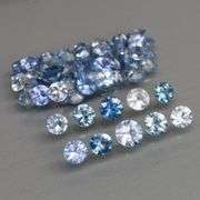 Gorgeous! 4.62ct Sapphire set with multiple blue hues and sizes!