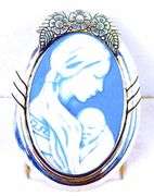 Carolyn Pollack Sterling Cameo Pin/Pendant