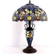 Dragonfly Stained Glass Table Lamp
