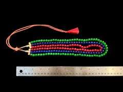 Beautiful Natural Ruby Emerald Blue Sapphire Necklace