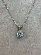 I.G.I CERTIFIED 3.00 CARAT LAB GROWN DIAMOND NECKLACE