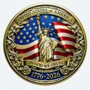 USA 250th Anniversary Commemorative Coin