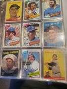 130, Huge Most Rare Vintage baseball Card Lot Collection In Pages Of Vintage Albums