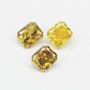Sparkling! .42ct set of untreated radiant cut Diamonds!