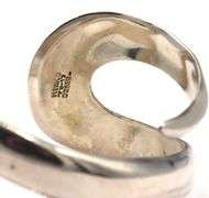 925 Sterling silver Mexico signed cuff bangle