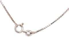 18kt White gold pearl and diamond accent enhancer pendant on chain