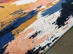 Artistic Colorful Modern Design Area Rug 6x8