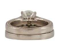 Scott Kay 2.54ctw Round Diamond Vintage Inspired Bridal Set in Platinum