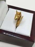 Vintage 18K Gold Egyptian Ring