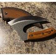 Hand Forged Viking Style Ulu Knife