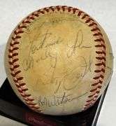 Very Nice 1980 NY Yankees Ball