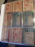130, Huge Most Rare Vintage baseball Card Lot Collection In Pages Of Vintage Albums