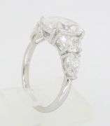 4.68CTW Certified Oval Diamond Ring