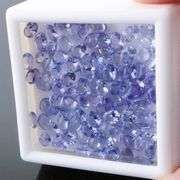 Heavy flashing! Untreated! 14.84ct oval cut Tanzanite set!