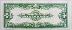 Super Crisp $1 1923 Silver Certificate Speelman White Fr.-237-Pristine!
