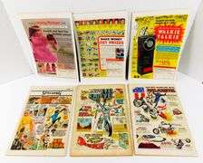 6 Marvel Comic Group Vintage Comic Books