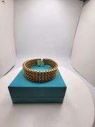 Very Rare Vintage 18k gold Hand made Bracelet