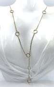 Tiffany & Co Lariat Circle station necklace