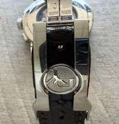 Stunning David Yurman Classic 46mm Automatic Gray Dial Chronograph watch