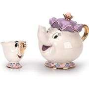 Collectible Beauty and the Beast Mrs. Potts & Chip Teapot Mug Set