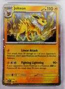 Pokémon Jolteon Black Star Promos Card, 9 Mint