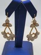 Investment! 19th Century 18K Yellow Gold Micro Pearl Earrings