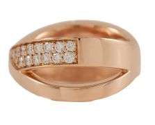 Tiffany & Co. 0.60ctw Diamond Atlas X Ring in 18K