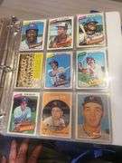 130, Huge Most Rare Vintage baseball Card Lot Collection In Pages Of Vintage Albums