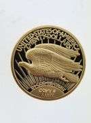 $20 Saint Gaudens Copy, 1 Oz .999 Silver With Gold Plate