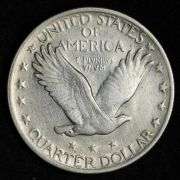 1920 Standing Liberty Silver Quarter Choice AU Classic Early Type Silver Quarter