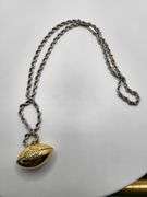 Absolutely beautiful hand made white and yellow gold Pendent
