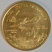 Superb Gem BU 2016 $5 American Gold Eagle coin