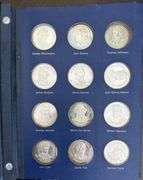 Franklin Mint Presidents Sterling Silver Medals 36 Total