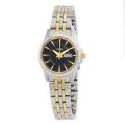 Citizen Quartz Black Dial Two-Tone Ladies Watch