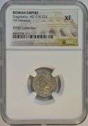 Real Nice Elagabalus Roman Silver Denarius, 218-222 AD. NGC XF